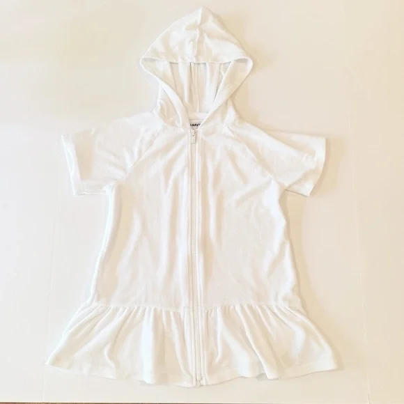 Old Navy 5T Full Zip Swim Coverup - Picture 6 of 6